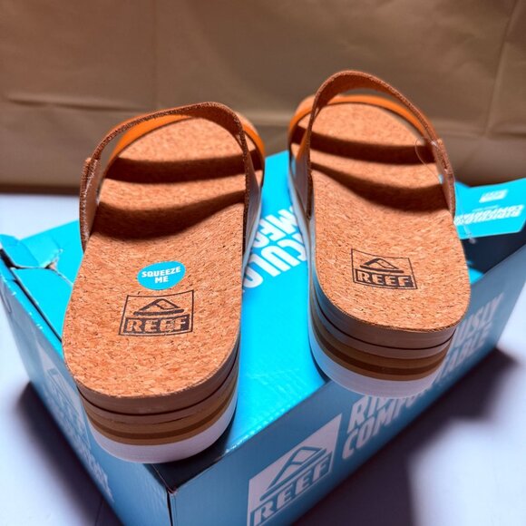Reef Cushion Vista Hi Women's Shoes Natural Size 8.5 - Picture 4 of 10